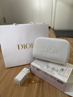 Dior make up pouch