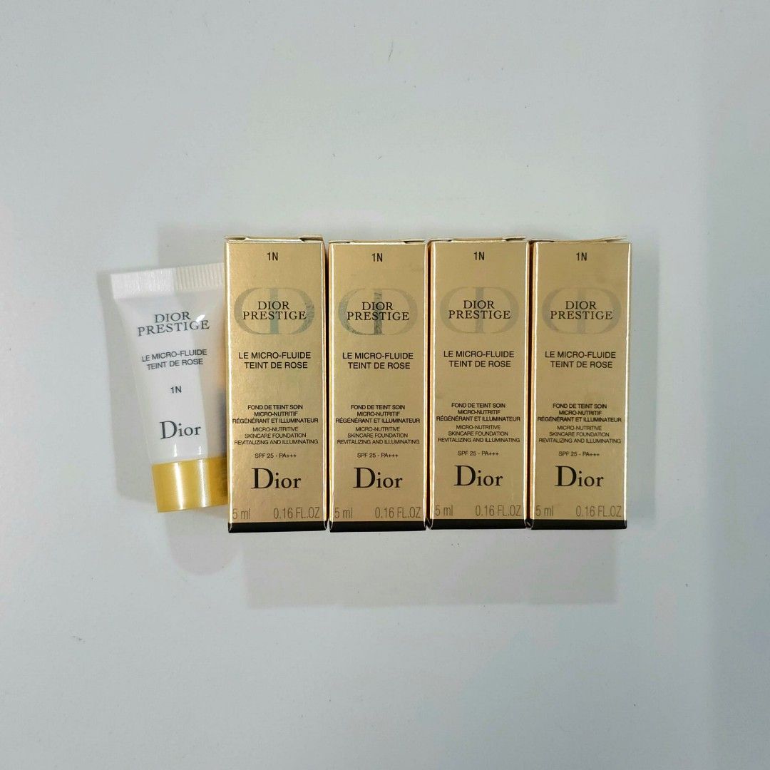 Dior Prestige le micro fluide teint de rose foundation 5ml, Beauty