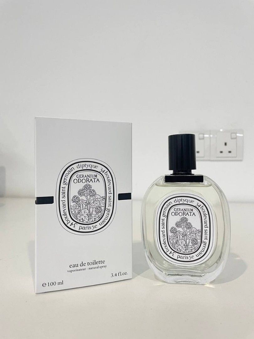 箱付き/diptyque GERANIUM ODORATA 100ml Geranium Odorata Eau De Toilette, 100 mL by diptyque | SSENSE