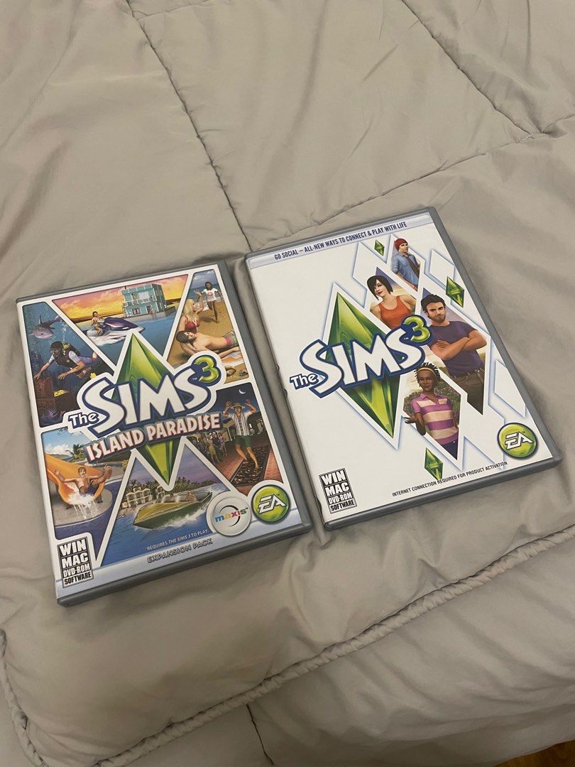 Original The Sims 3 and The Sims 3 Island Paradise CD Game, Video Gaming,  Video Games, Others on Carousell