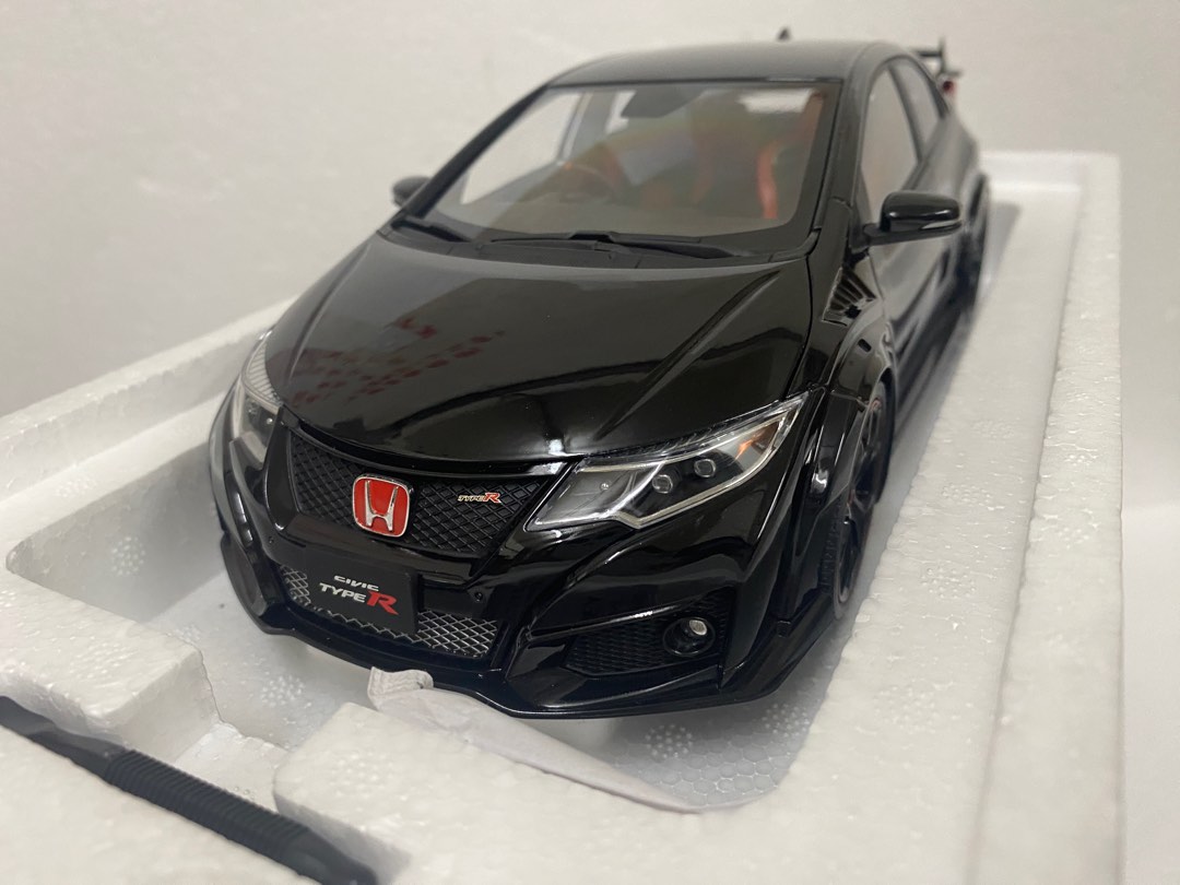 Ebbro 1/18 Honda Civic Type R FK2 diecast model car 模型車, 興趣及