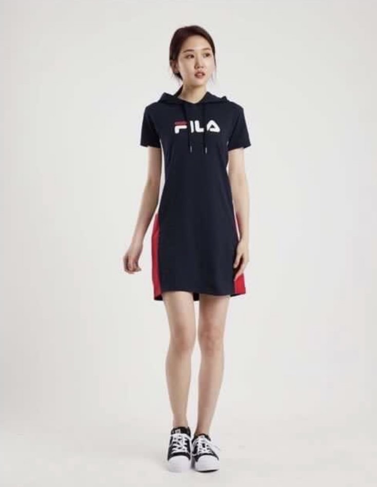 Fila hoodie dress clearance