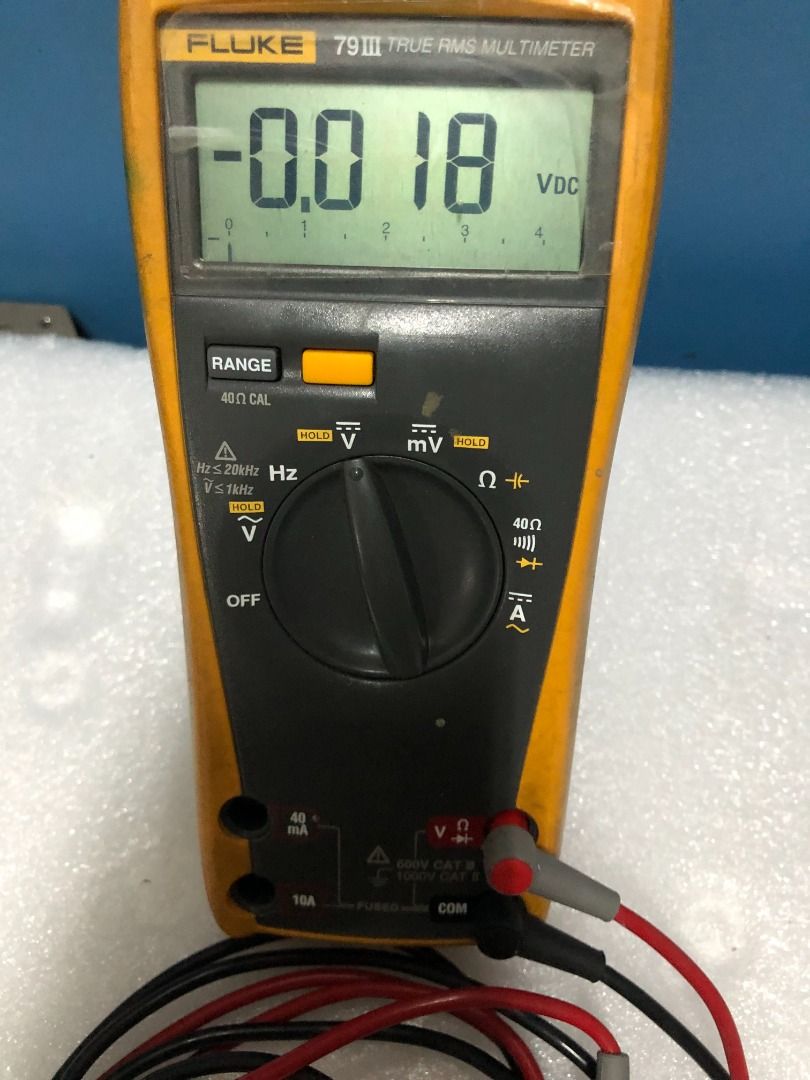 Fluke 79 III True RMS Digital Multimeter (with original Fluke test ...