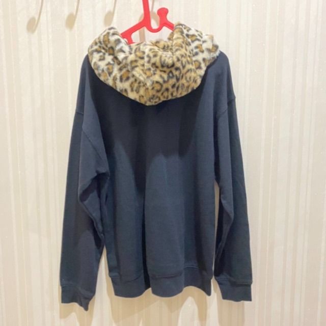 Forever 21 Amour Leopard Fur Hoodie