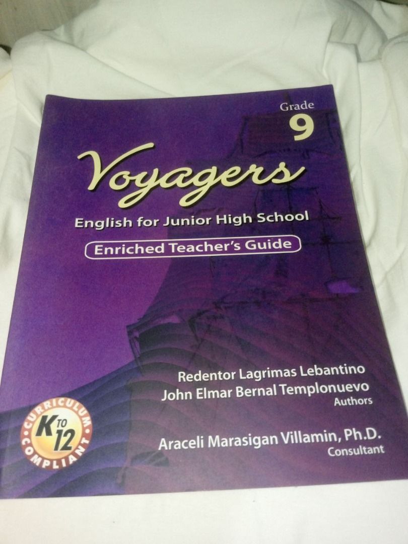 Grade 9 Book Voyagers English for Junior Highschool Teacher s Guide Hobbies Toys Books Magazines Textbooks on Carousell