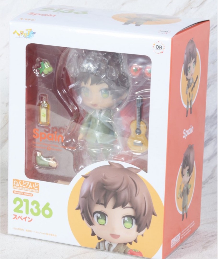 GSC Nendoroid 黏土人 2136 西班牙 義呆利 Hetalia World Stars Spain, 興趣及遊戲, 玩具 ...