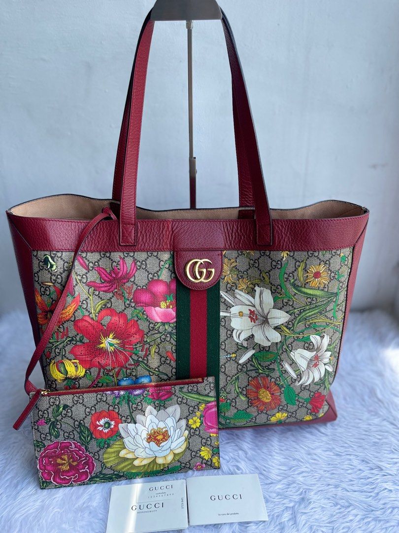 Gucci Ophidia GG flora (Category: Luxury Bags & Wallets) located in Quezon City. Submitted by 1Jippy (Listing ID 1309028428, Image 1). Description: .