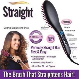 HAIR STRAIGHTENER BRUSH