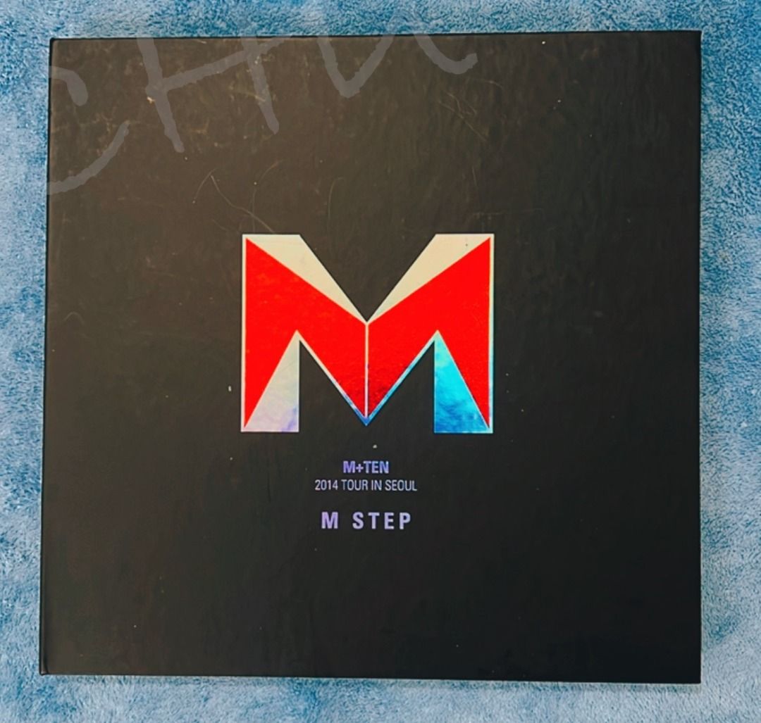 SHINHWA Lee Min Woo M-2014 M+TEN TOUR IN SEOUL [M STEP] DVD (2 DISC)+90p  Making Photo book 個人藏品