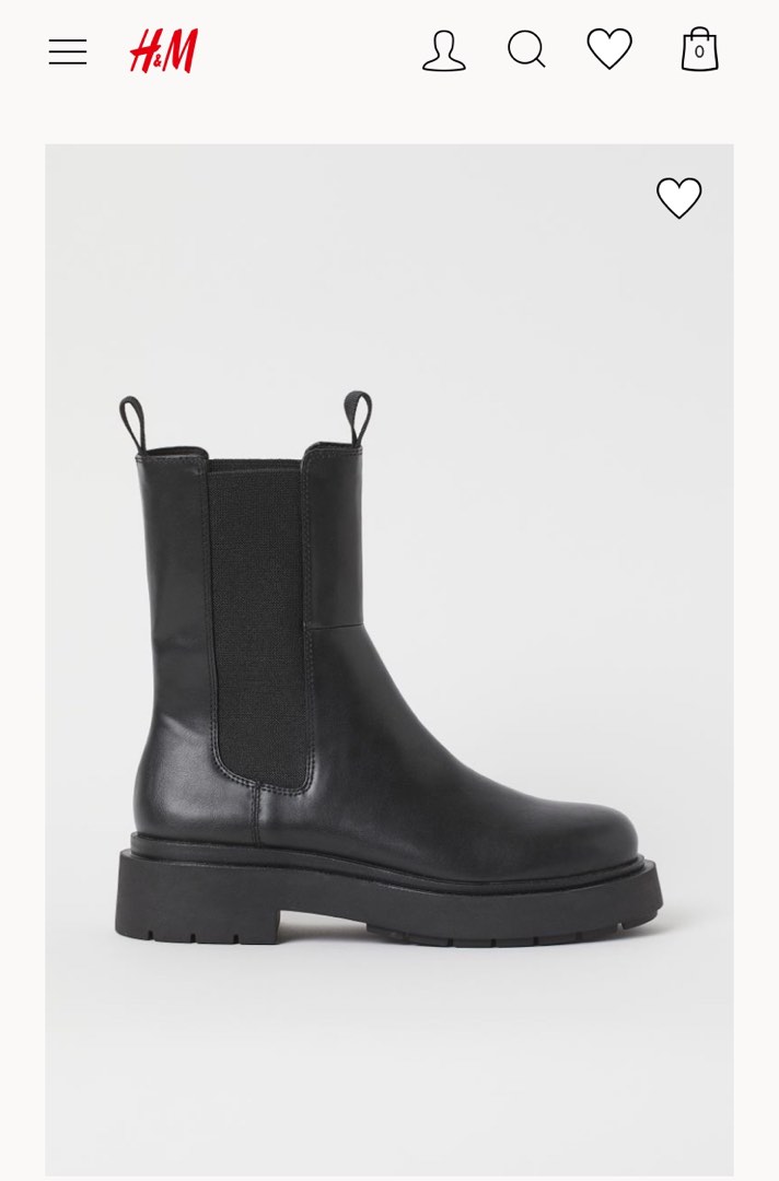 H M Chelsea Boots Women s Fashion Footwear Boots on Carousell