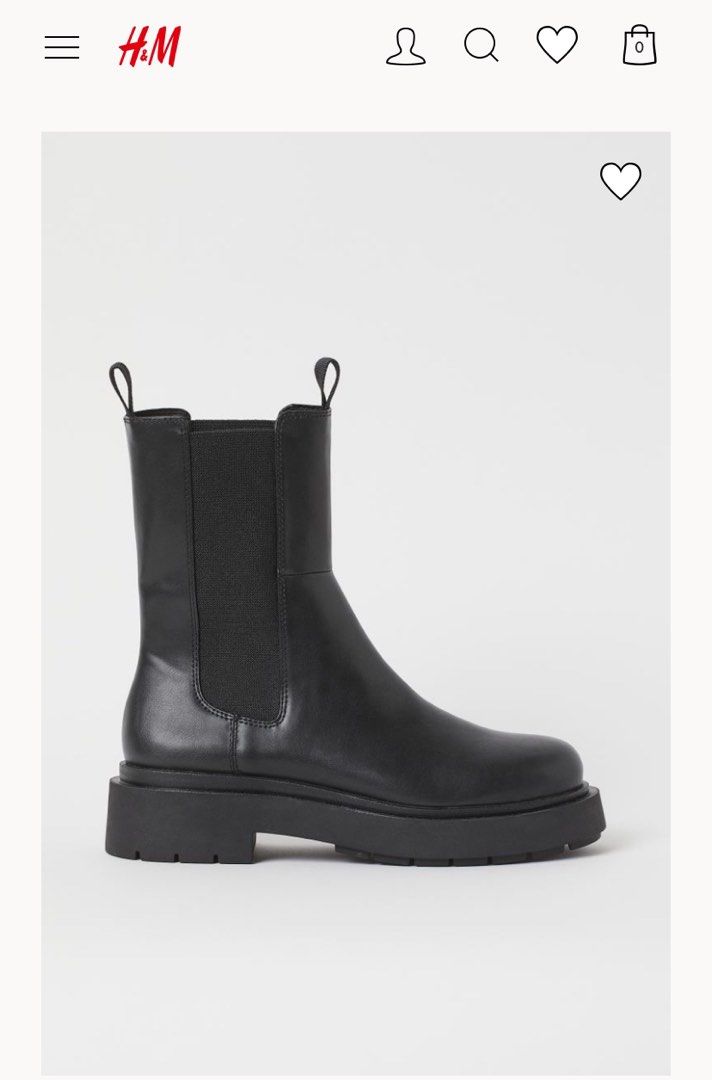 H M Chelsea Boots Women s Fashion Footwear Boots on Carousell