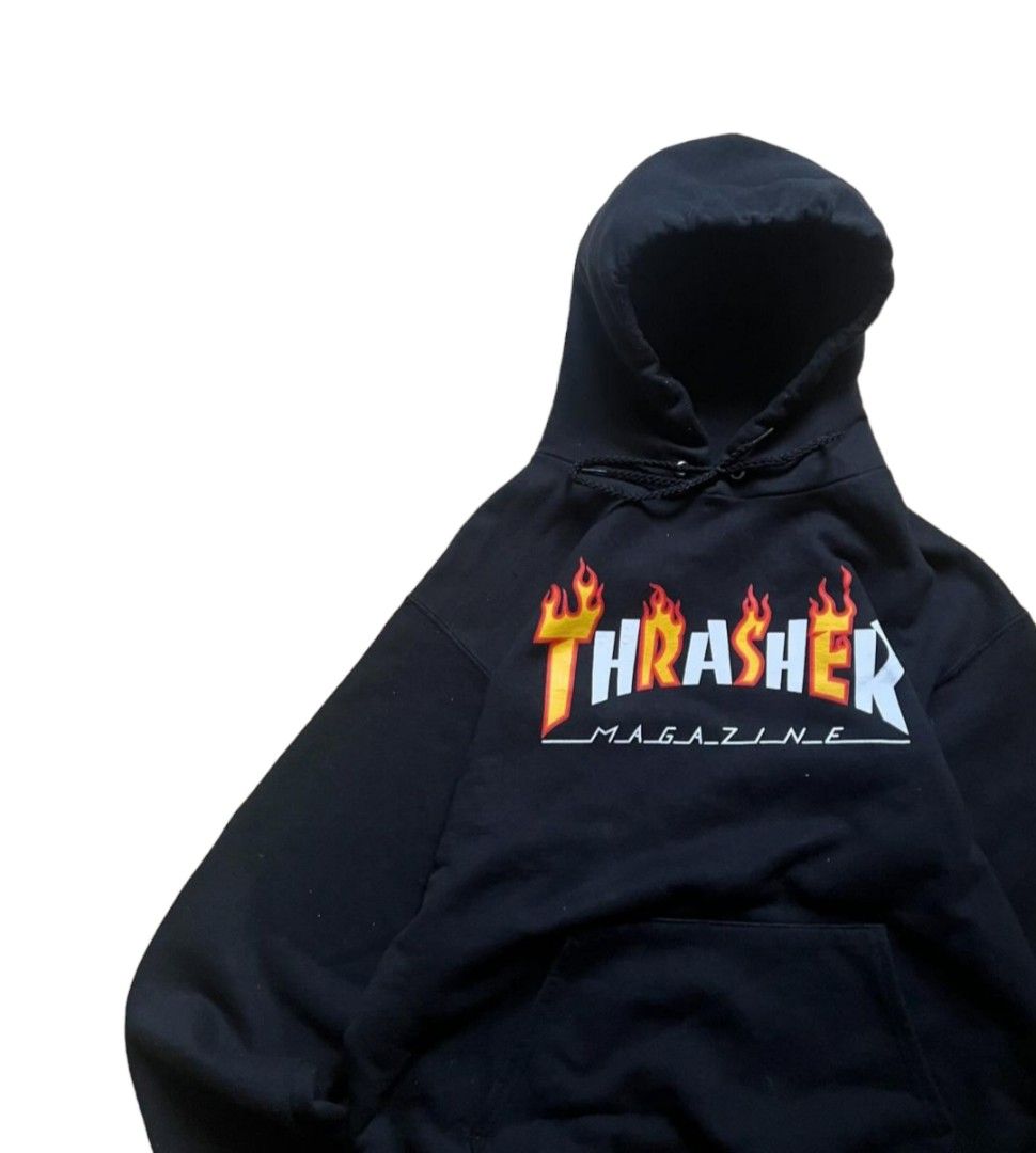 Half and half thrasher hoodie store