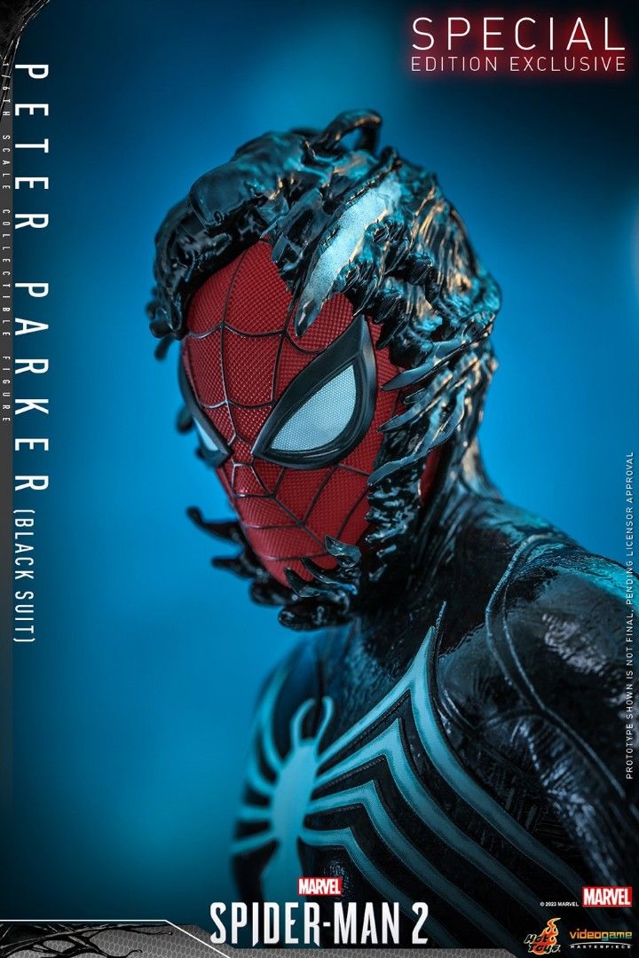 ホットトイズ スパイダーマン(ネガティブ・スーツ版) 1/6 SpiderMan
