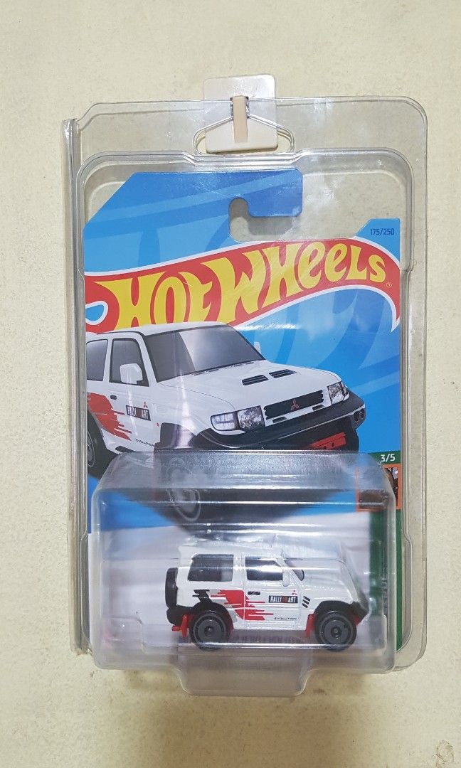Hot Wheels Mitsubishi Pajero Evolution (Category: Vehicle & Diecast Models) located in Quezon City. Submitted by collectorstherapy (Listing ID 1309033168, Image 1). Description: Item Location: Bagong Pag-asa Quezon City Payment: Gcash, COD, COP, On Hand shipping: Buyers Expense pick up: Bagong Pag-asa Quezon city.