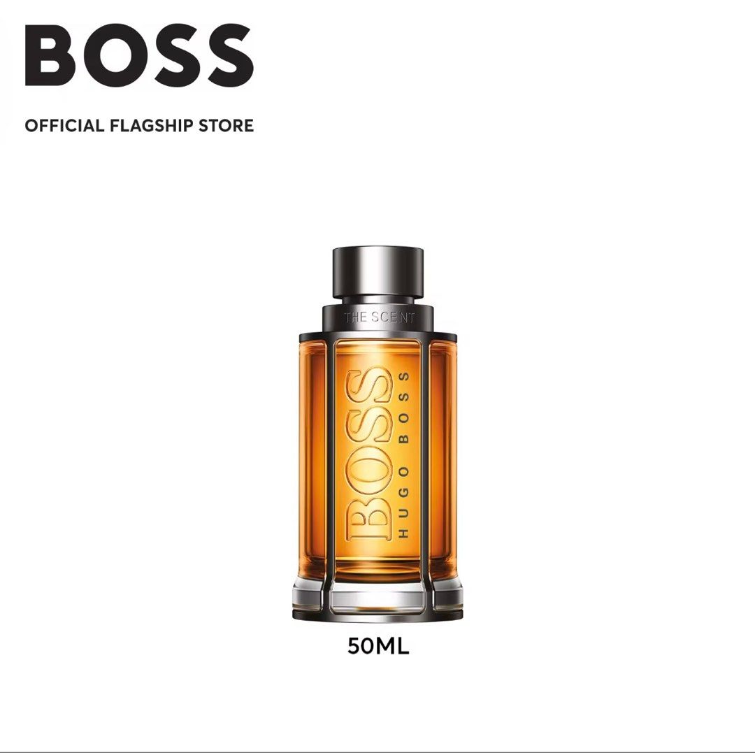 HUGO BOSS Fragrances BOSS The Scent for Him Essentials Set for Men Boss The Scent EDT 50ml Boss The Scent Deostick 75ml BOSS The Scent Eau de Toilette 5ml Beauty