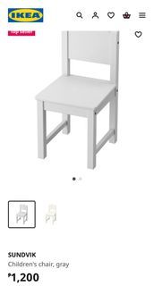 Ikea Sundvik White Chair