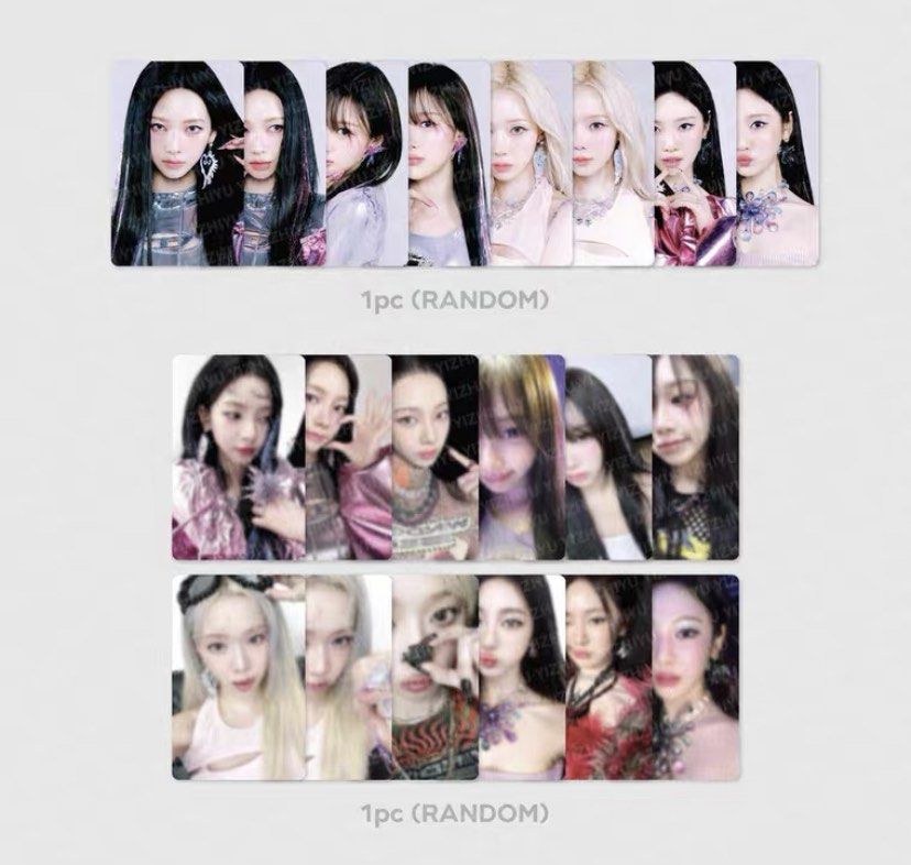 instocks] Aespa Armageddon Random Trading Card Pack, Toys