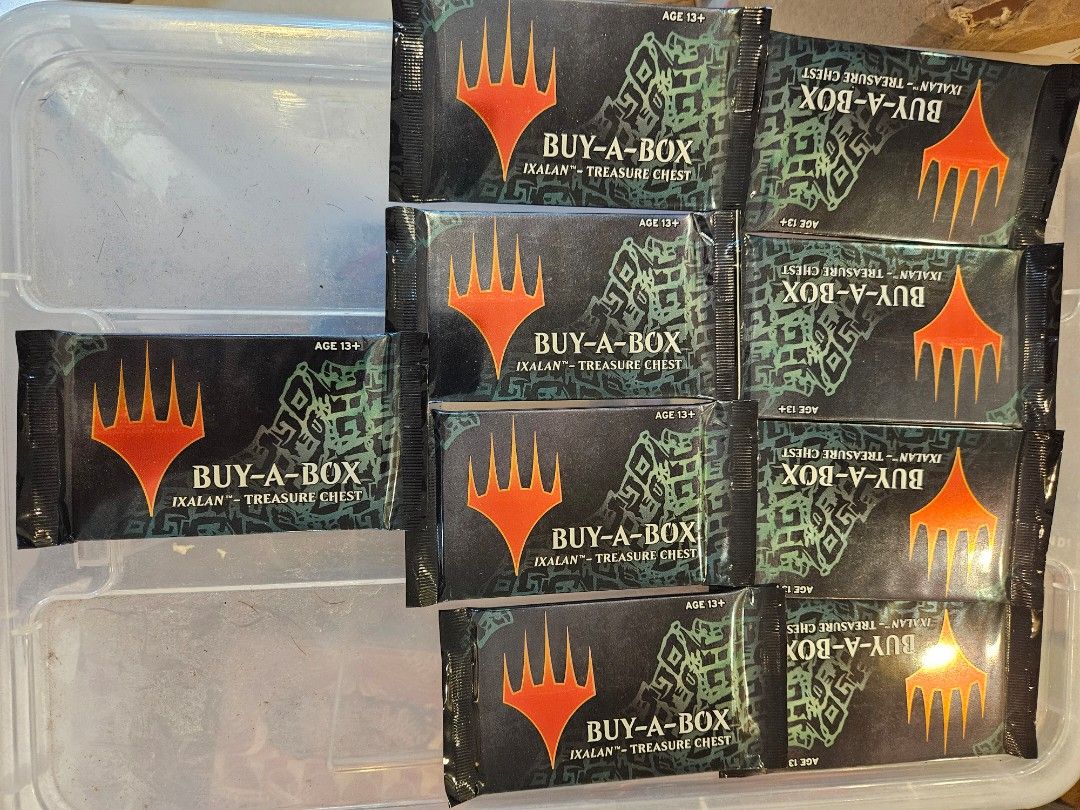 Ixalan Buy-a-Box Treasure Chest Booster Pack *ENGLISH*, Hobbies & Toys,  Toys & Games on Carousell
