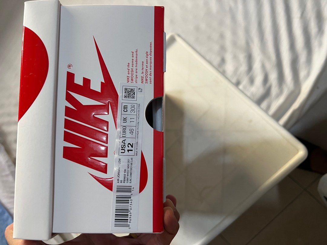 JORDAN 1 NEUTRAL GRAY low og size 12 (Category: Sneakers) located in Santa Maria. Submitted by jeshtine (Listing ID 1309008048, Image 3). Description: .
