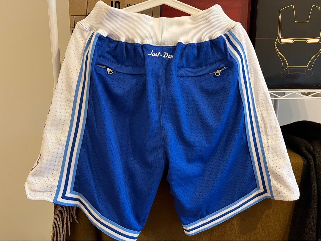 Mitchell and ness lakers shorts just don best sale