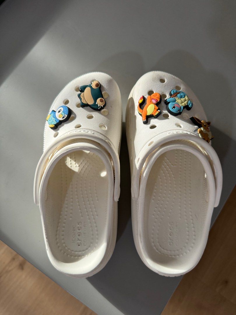 Kids platform crocs top