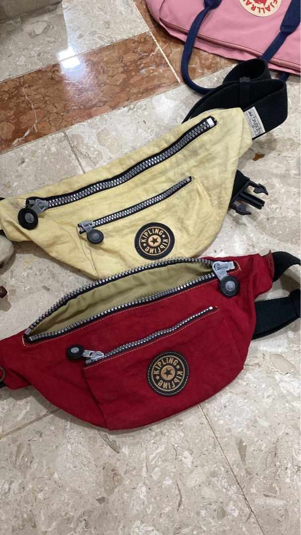 12 Kipling waist pouches Women s Fashion Bags Wallets Purses Pouches on Carousell