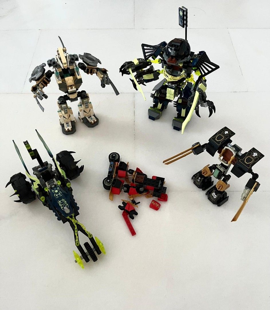 Lego ninjago bundle mech 70737 and bike 70730 Hobbies Toys Toys Games on Carousell