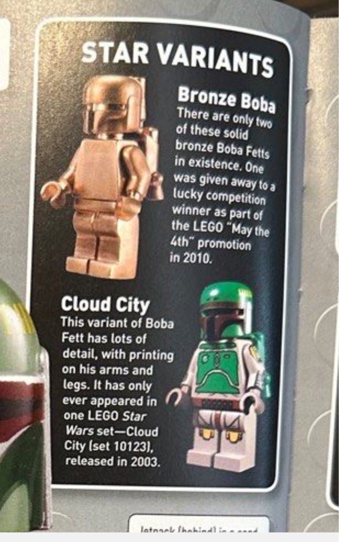 Lego bronze boba fett hot sale