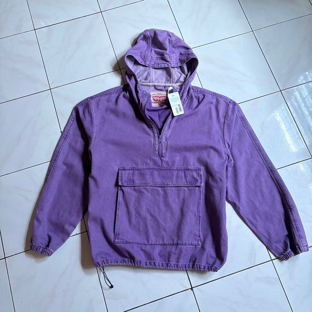 Levis Jacket Levi s Fresh Anorak Lavender Purple Ungu Jaket Hoodie