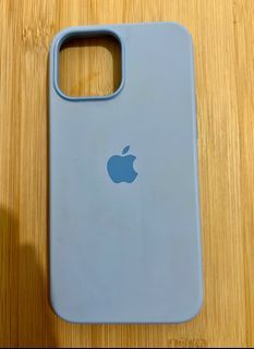 Light Blue Apple Silicon with Magsafe case for Iphone 13 Pro Max