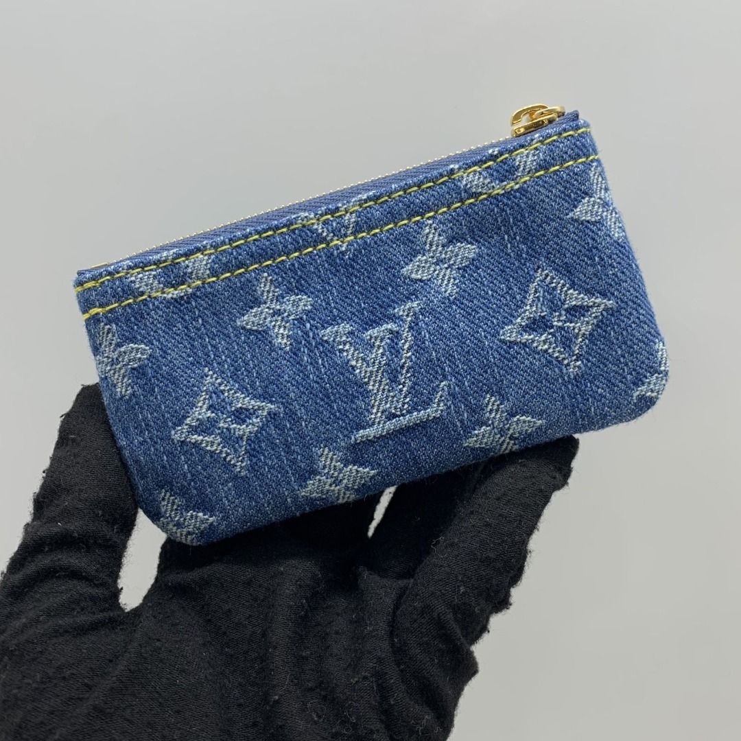 Louis vuitton denim pochette top