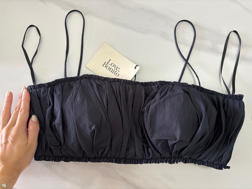 Love Bonito Navy Blue Bralette