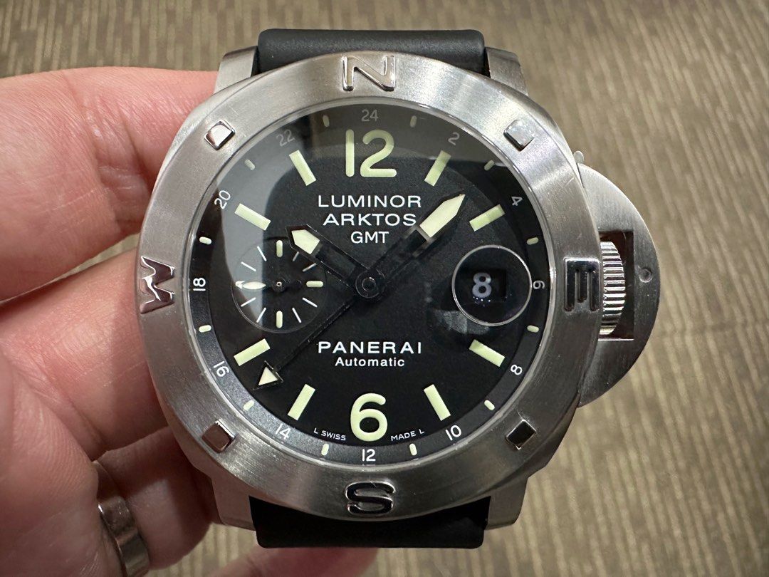 Mar 2006 Panerai Luminor GMT Arktos Mike Horn Limited Pam 186 Pam186