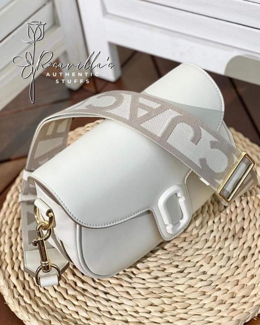 Marc jacob saddle cloud white (Category: Luxury Bags & Wallets) located in Quezon City. Submitted by handpickerbag (Listing ID 1309040704, Image 3). Description: original from us brand new with complete inclusions retail price 23k.