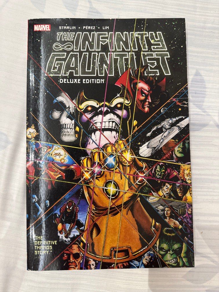 Marvel Comic The Infinity Gauntlet Deluxe Edition （分類：漫畫）位於 Hong Kong。 由 kyle_lam1424 提交（商品編號 1309045708，圖片 1）。簡介： 。