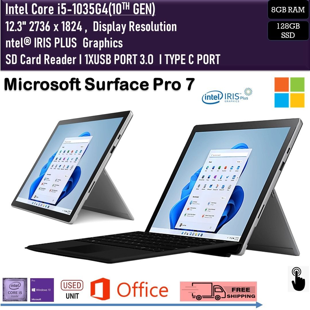 Surface pro7 第10世代 Office 128GB 8GB Microsoft Surface Pro 7