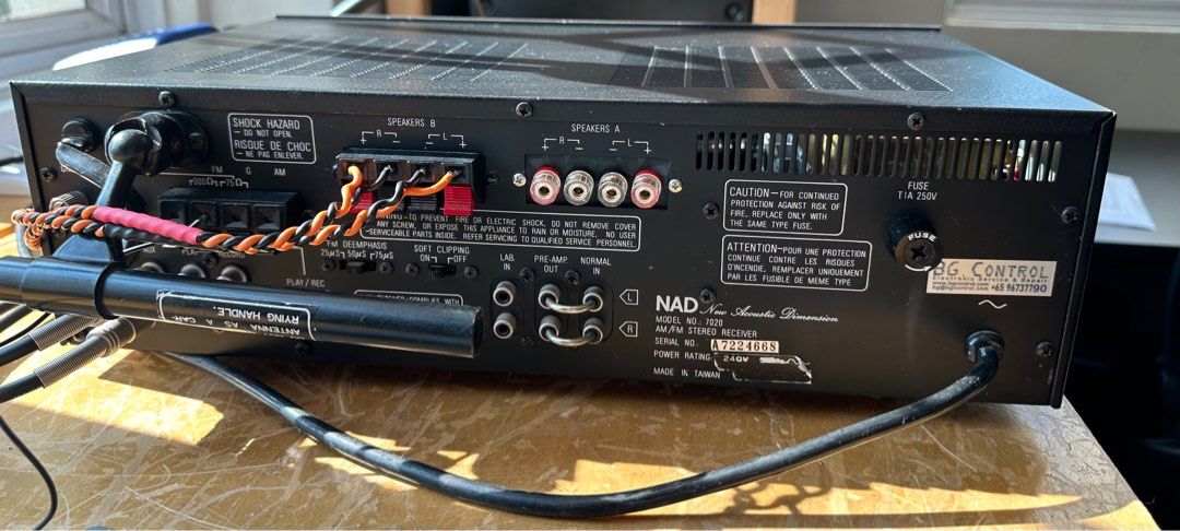 Nad 7020 Stereo Receiver Fully Recapped And Serviced Audio