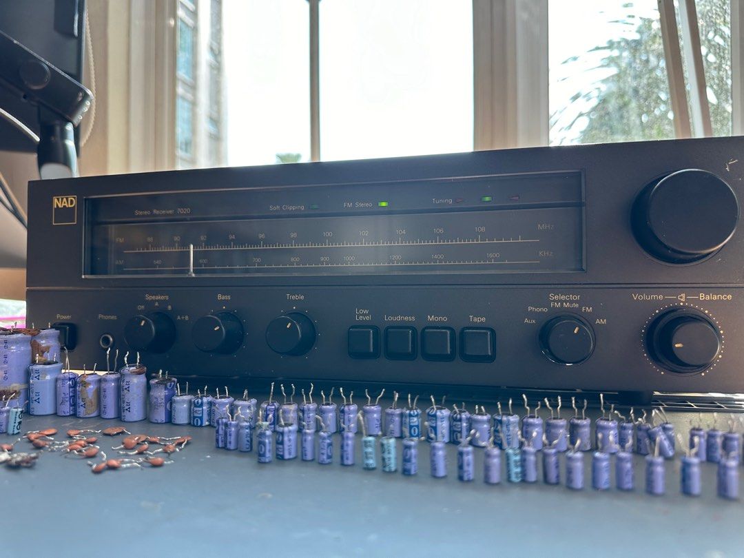 Nad 7020 Stereo Receiver Fully Recapped And Serviced Audio