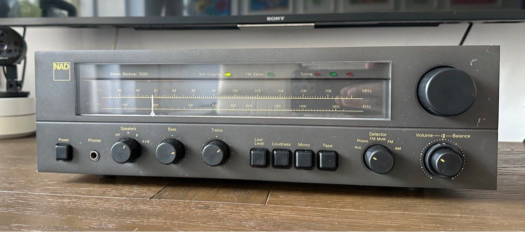 Nad 7020 Stereo Receiver Fully Recapped And Serviced Audio