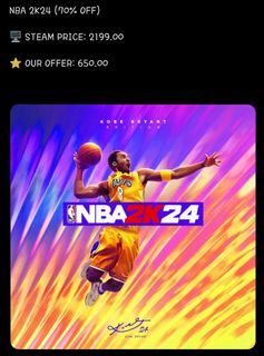 NBA 2K24 (Legit Steam Code)