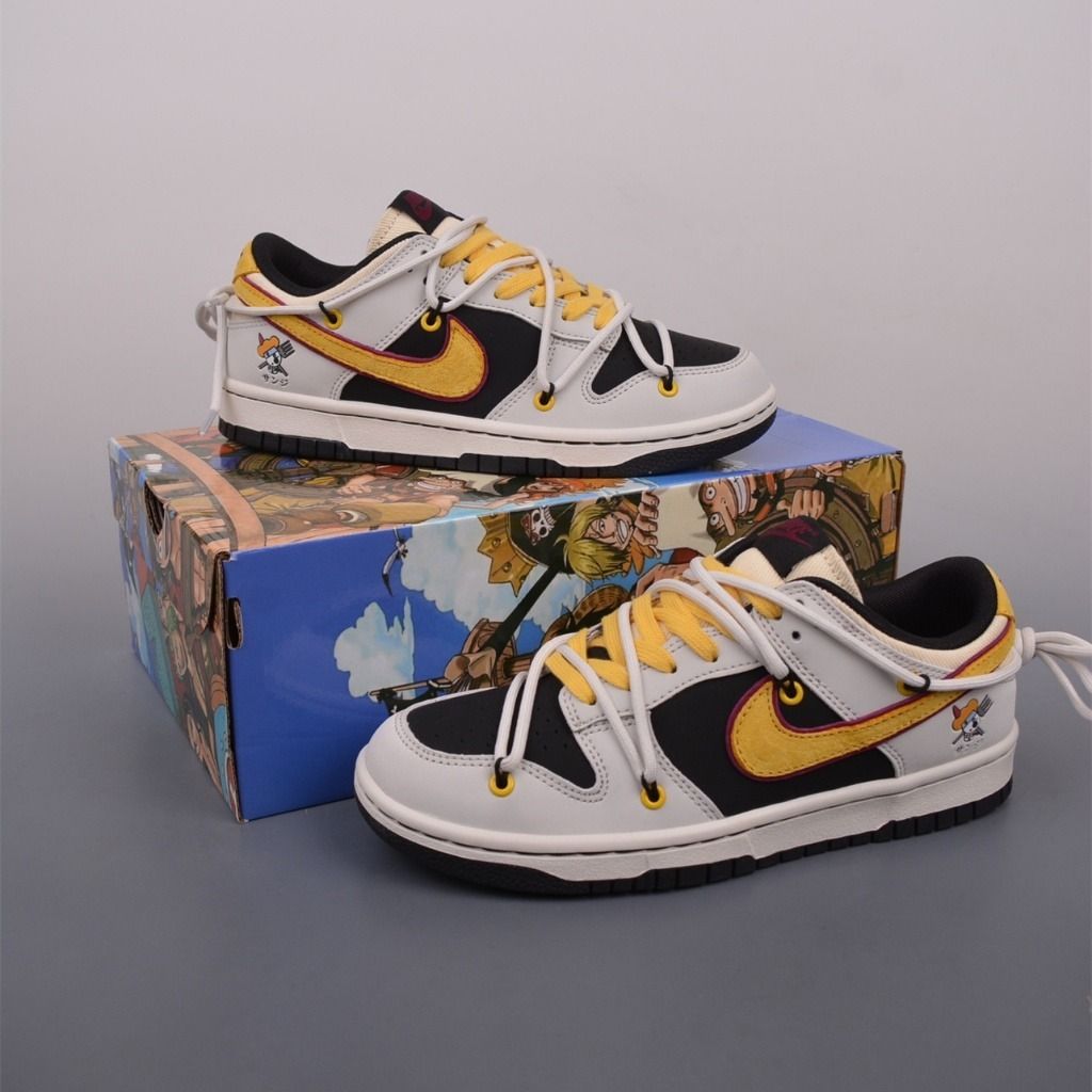 Nike Dunk Low One Piece Sanji Men s Fashion Footwear Sneakers on Carousell