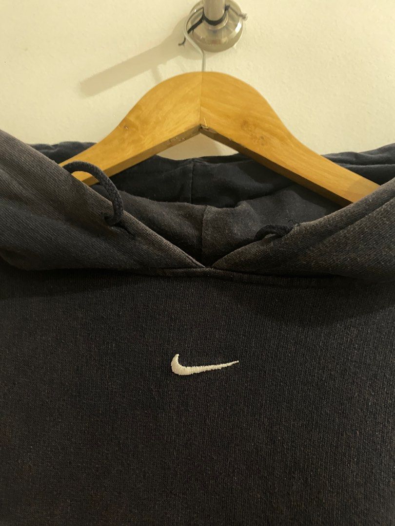 Nike Midswoosh Black Vintage look Men s Fashion Tops Sets Hoodies on Carousell