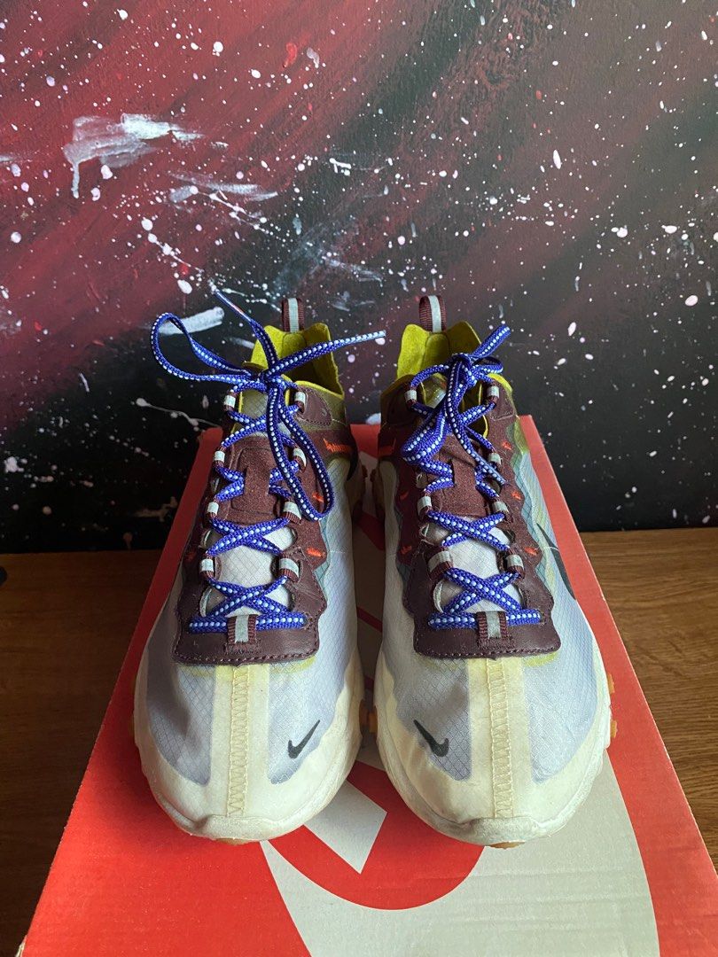 Nike React Element 87 Moss Men s Fashion Footwear Sneakers on Carousell