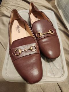 Pabder Brown Slip On Shoes