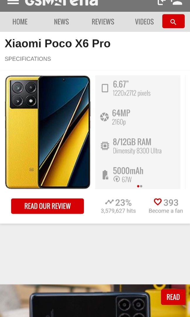 poco x6 pro 8/256 (Category: Xiaomi) located in Marikina City. Submitted by victorioly02891 (Listing ID 1309182332, Image 1). Description: poco x6 pro smooth and complete sale 13k or swap marikina area.