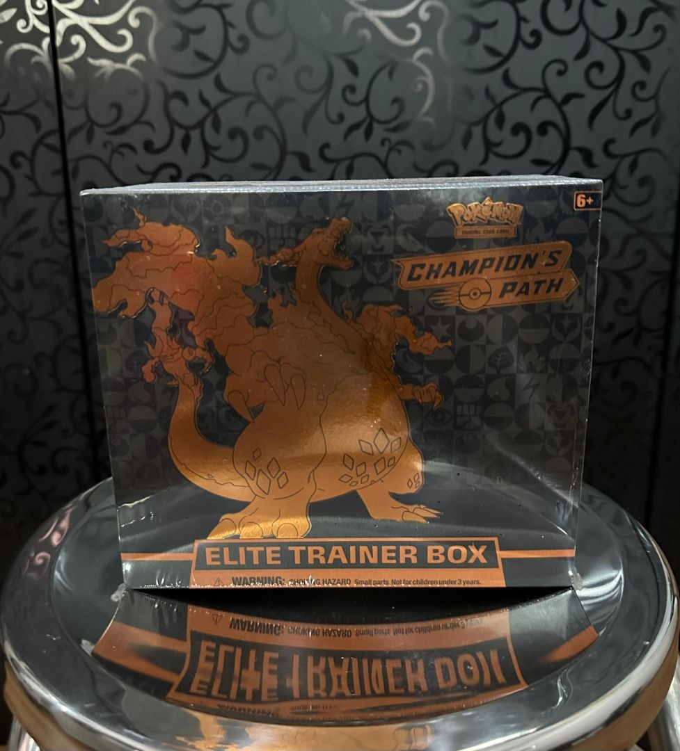 Pokmon TCG: Champion's Path Elite Trainer Box, Hobbies & Toys, Toys &  Games on Carousell