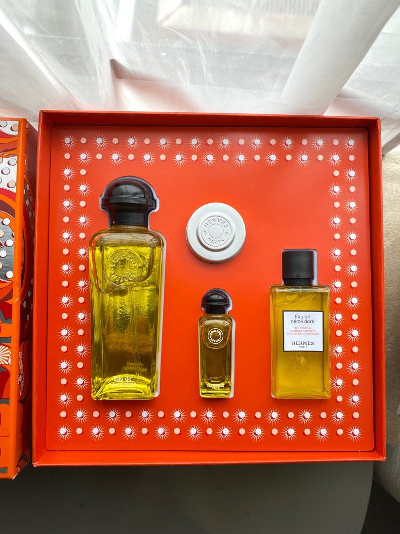 Preloved Hermes eau de neroli dore 100ml EDC piece gift set - Main Image