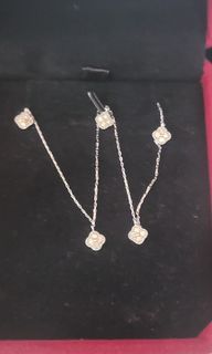 Real Diamond Station Necklace Gold. You'll lv it!