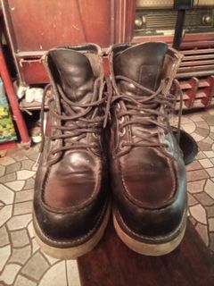 Red wing black mctoe boot. Size us 7