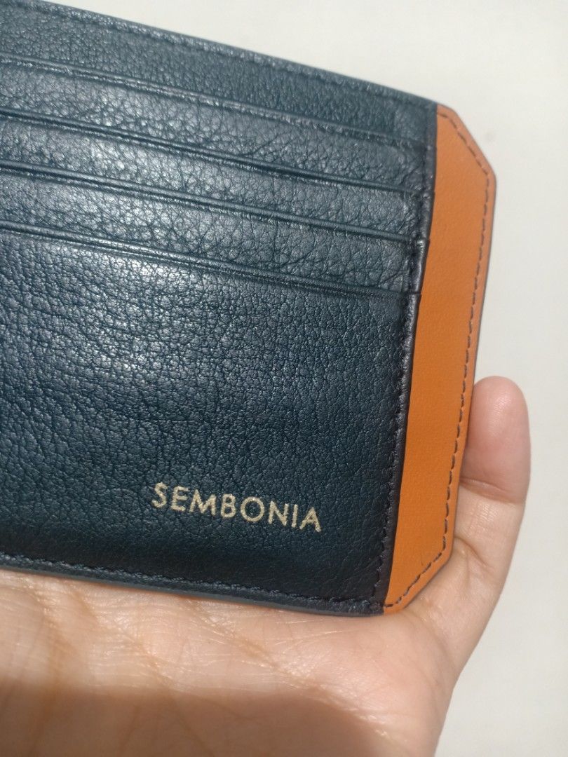 Sembonia card holder, Fesyen Pria, Tas Dompet Dompet di Carousell